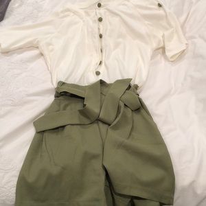 Goodnight macaroon romper